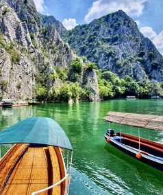 Balkan Matka kloof Macedonië